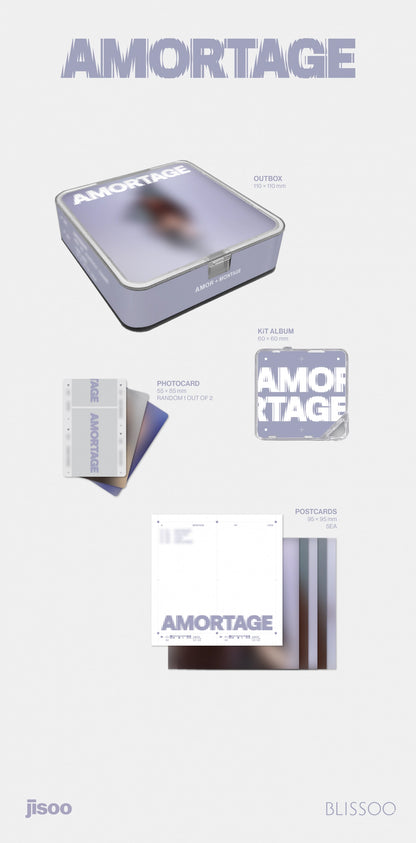 [PRE-ORDER] JISOO - AMORTAGE (APP Ver)