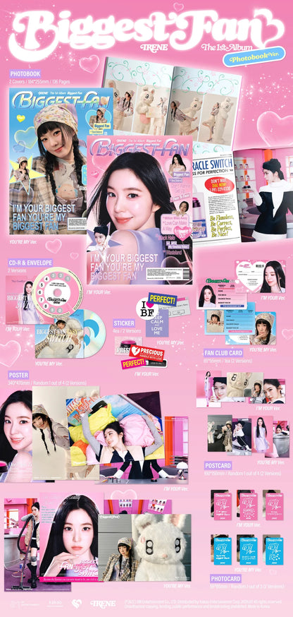 IRENE - Biggest Fan (Photobook Ver)