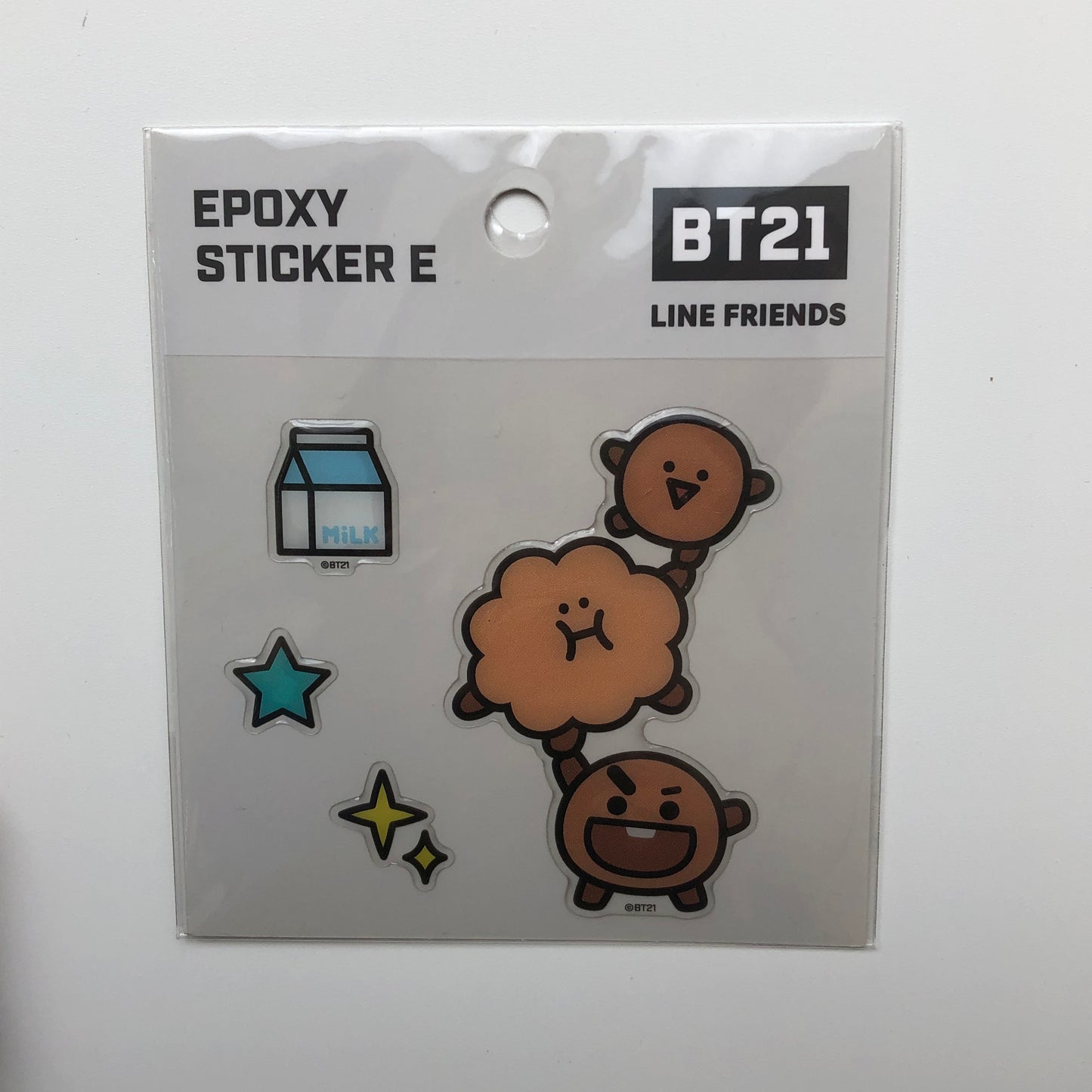 BT21 - Epoxy Sticker