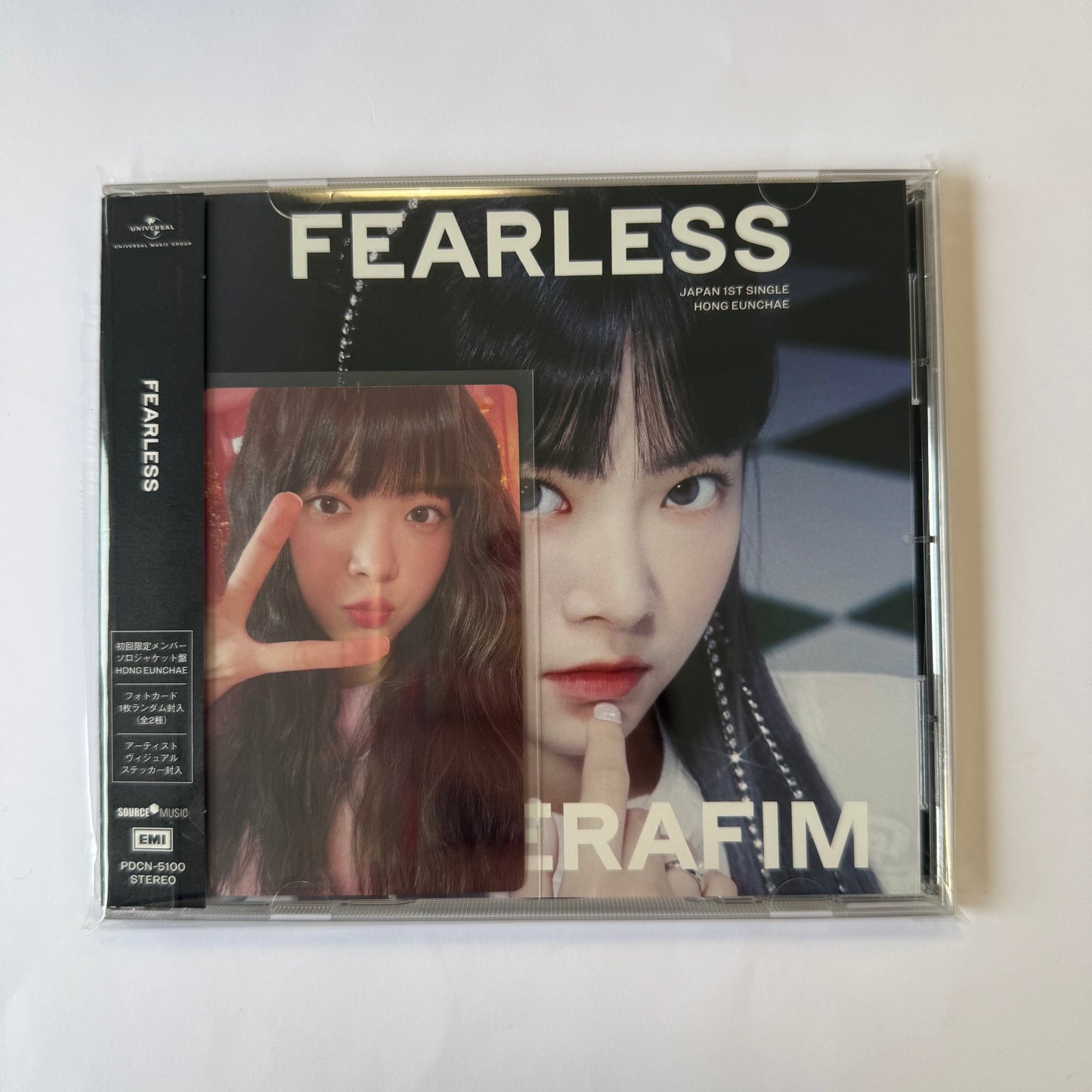 [DAMAGED] LE SSERAFIM - Fearless [Japanese Album Member Jewel Case]