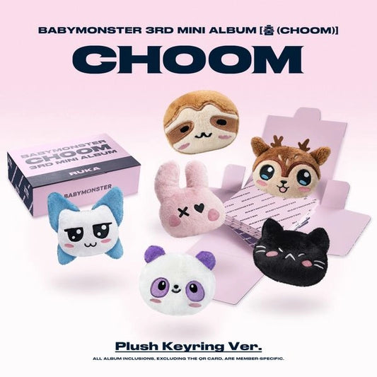 [PRE-ORDER] BABYMONSTER - CHOOM (Plush Keyring Ver.)