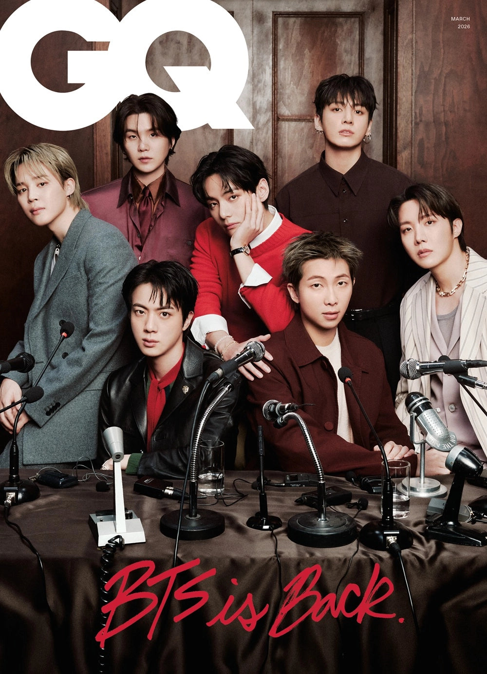 [PRE-ORDER] GQ MAGAZINE MARCH 2026 ISSUE - BTS