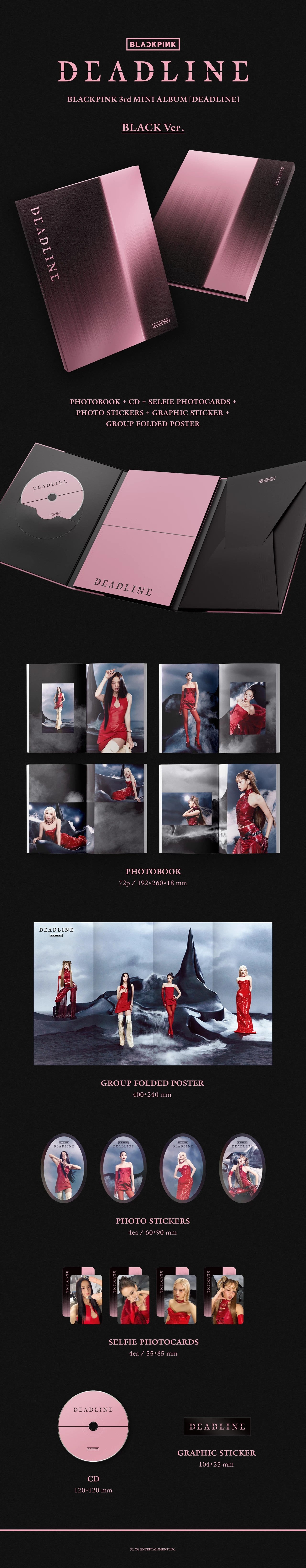 BLACKPINK - DEADLINE (Black & Pink Ver./Photobook Ver.) – K Stars