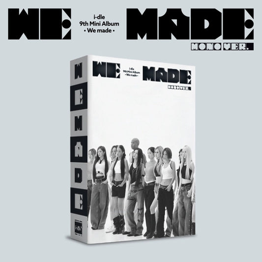 [PRE-ORDER] I-DLE - We Made (Mono Ver/A Ver)