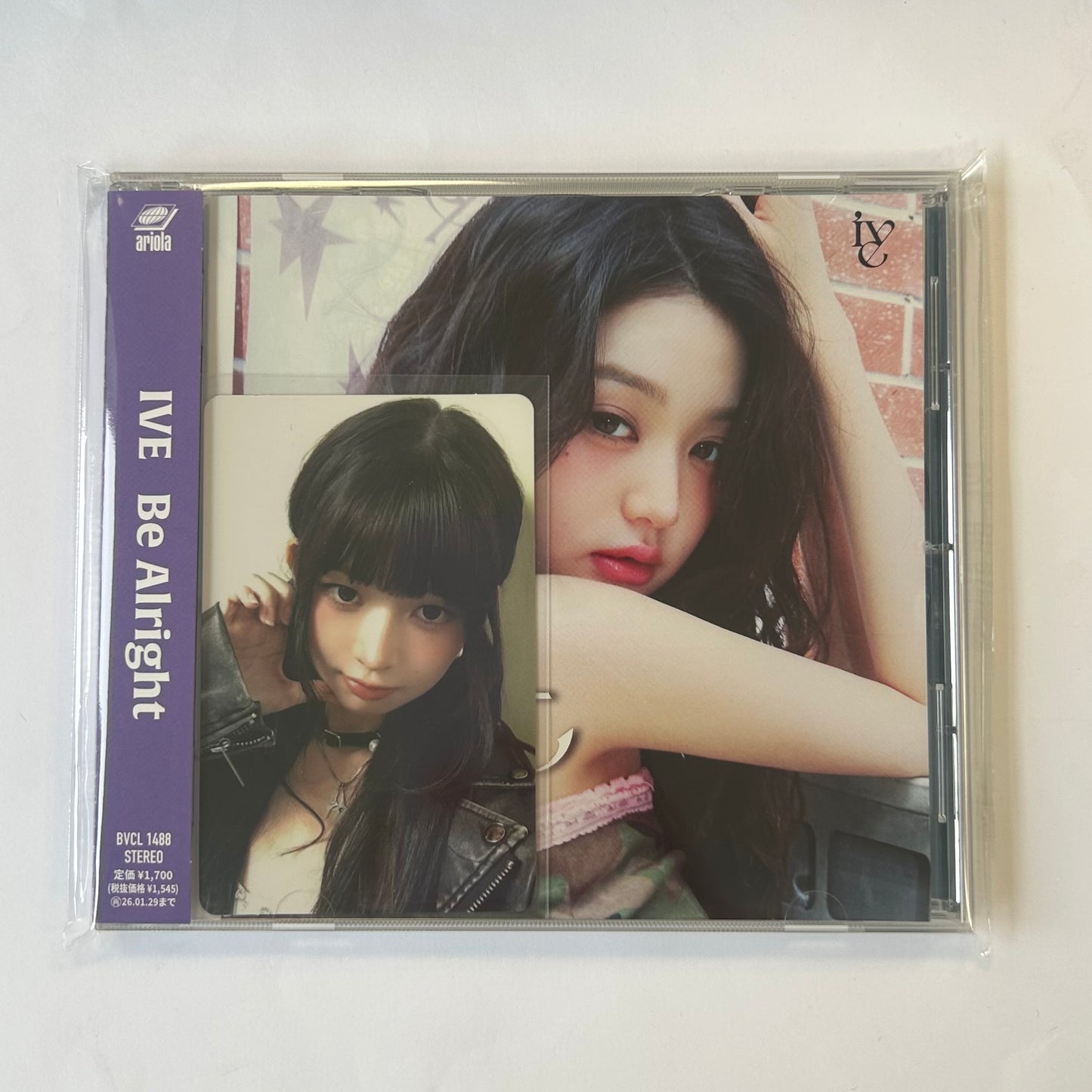 [DAMAGED] IVE - BE ALRIGHT [Japanese Album] (Solo Jacket Ver)