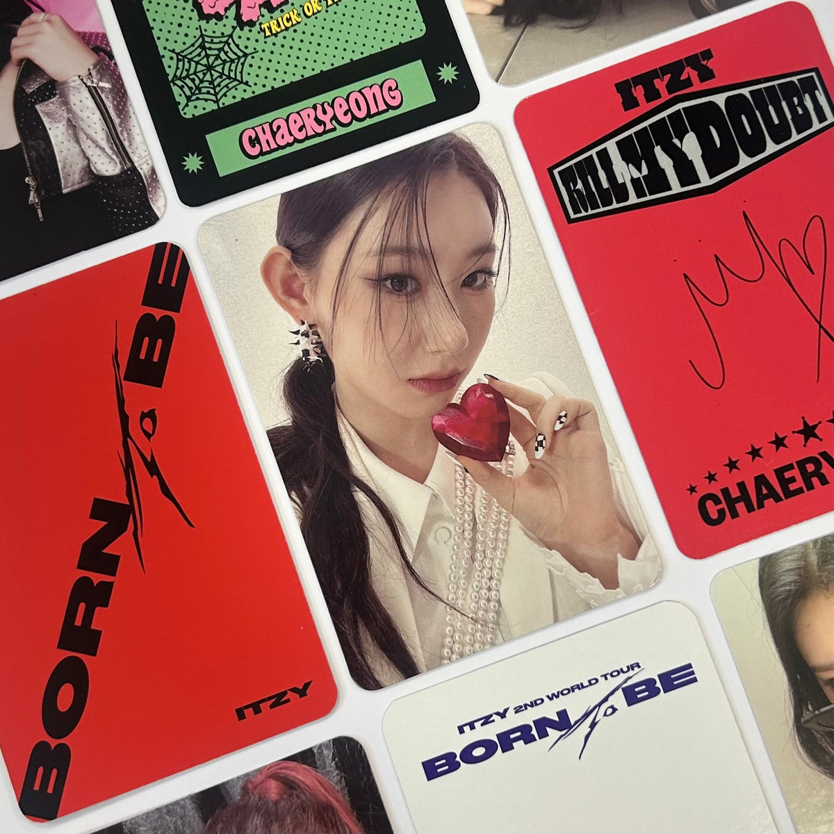 ITZY- Official Album/MD Photocards (Chaeryeong)
