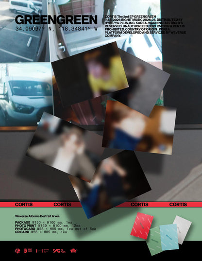 [PRE-ORDER] CORTIS - GREENGREEN (Weverse Ver.)
