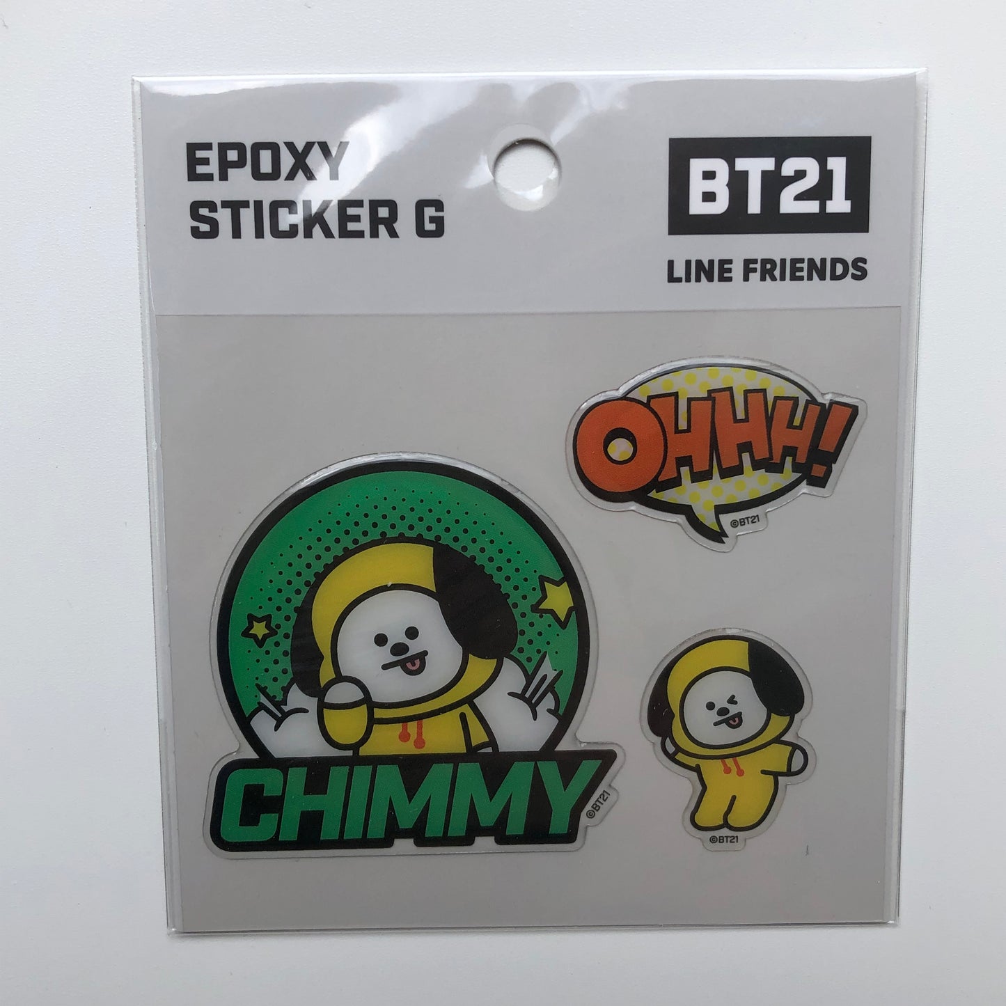 BT21 - Epoxy Sticker