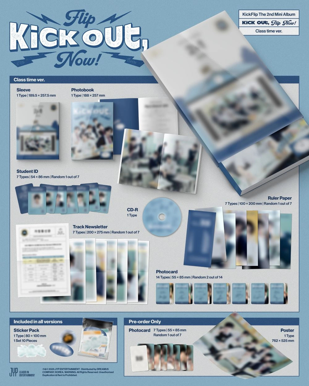 KickFlip - Kick Out, Flip Now! (Photobook Ver)