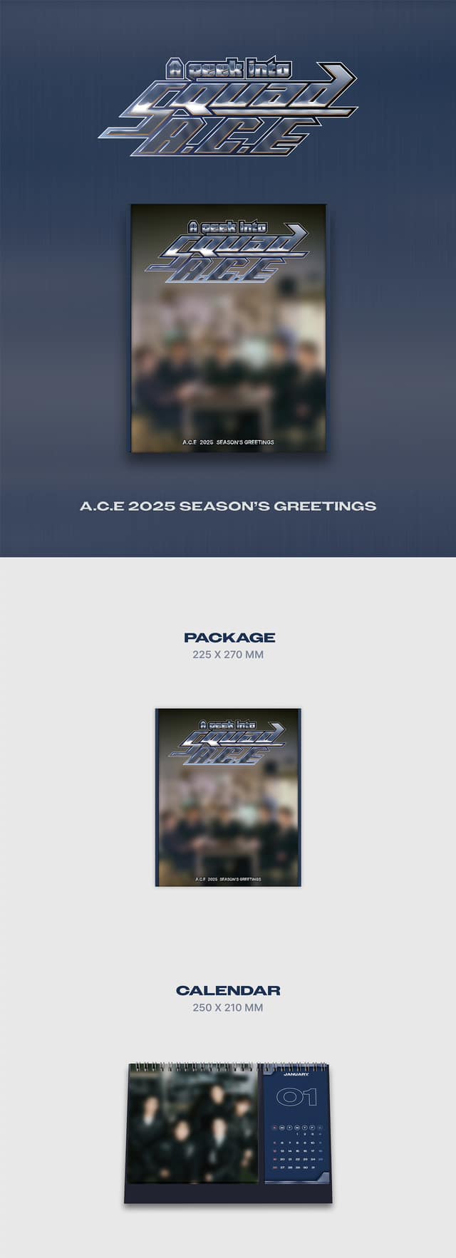 A.C.E - Seasons Greetings 2025 [Exclusive Signed]