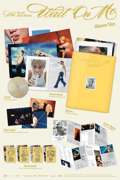 KAI - Wait On Me (Sleeve Ver.)