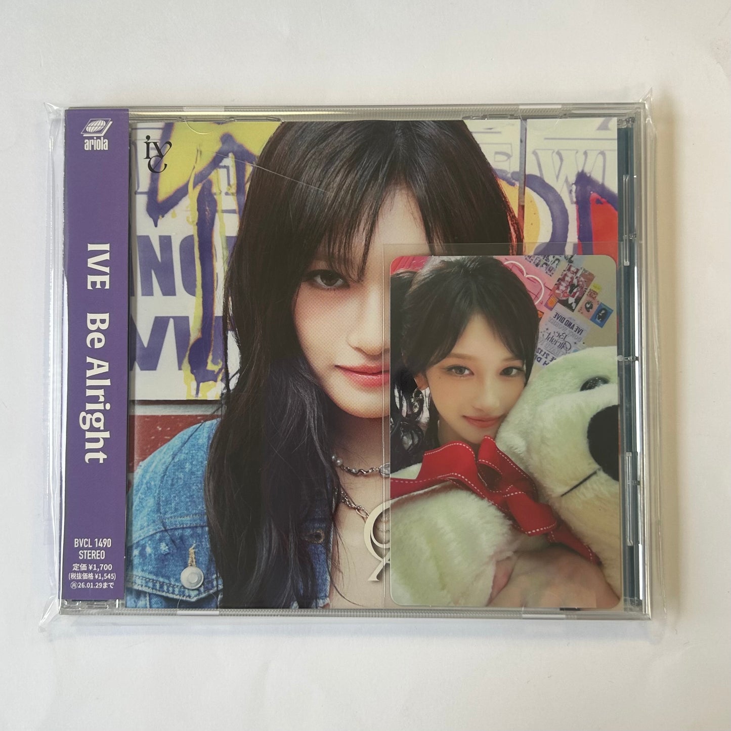 [DAMAGED] IVE - BE ALRIGHT [Japanese Album] (Solo Jacket Ver)
