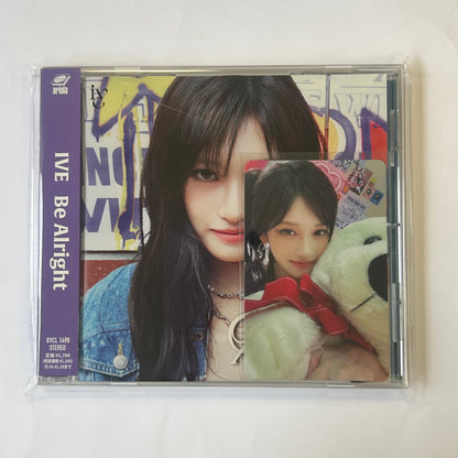 [DAMAGED] IVE - BE ALRIGHT [Japanese Album] (Solo Jacket Ver)