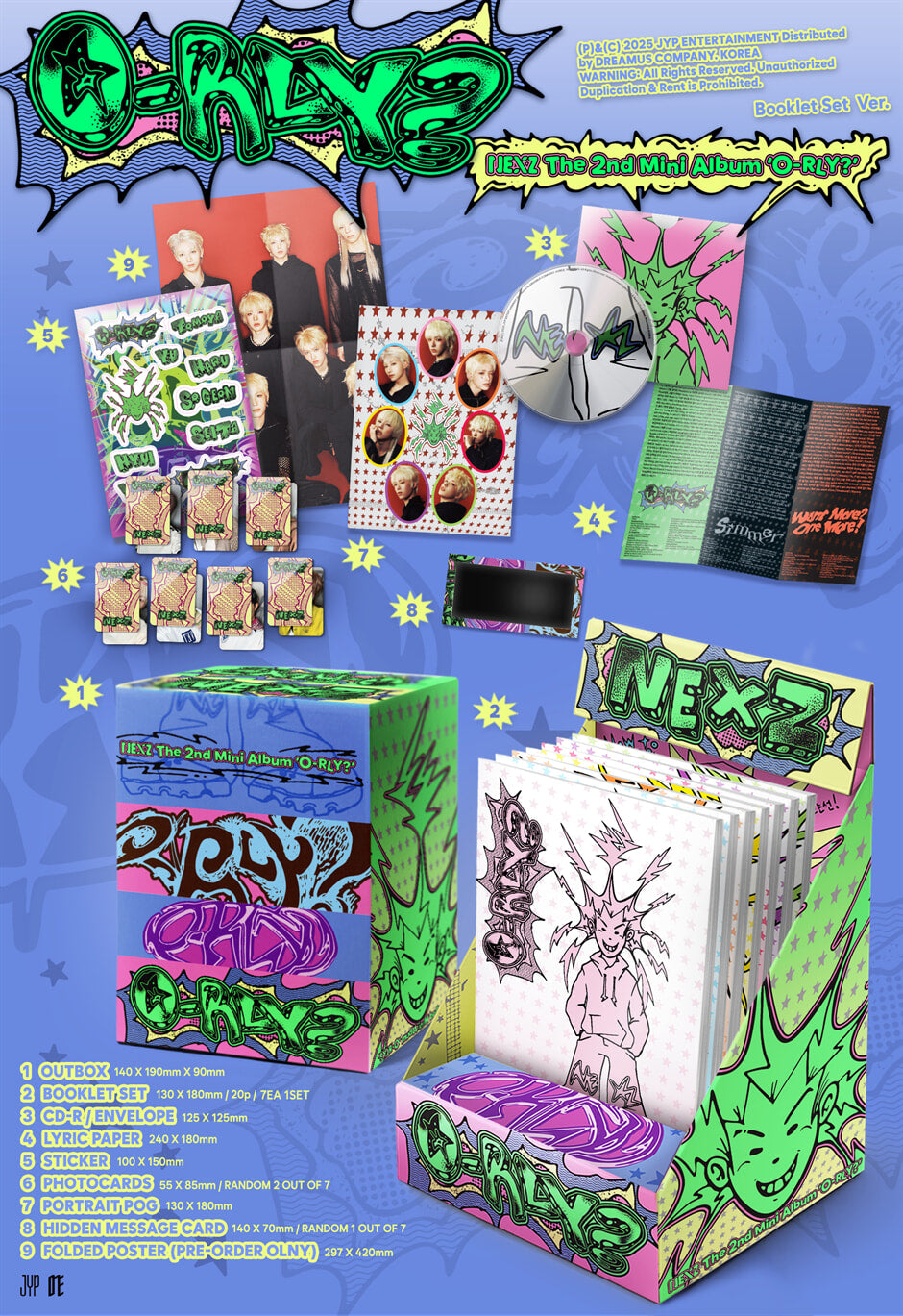 NEXZ - O-RLY? (Booklet Set Ver)