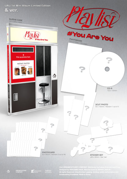 [PRE-ORDER] UAU (Dreamcatcher) - Playlist #You Are You (&ver. /Photobook Ver.)