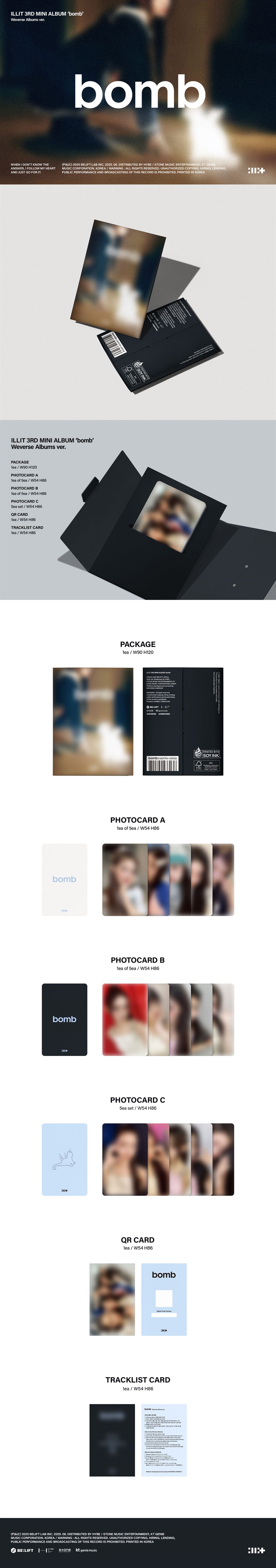 ILLIT - Bomb (Weverse Ver.)
