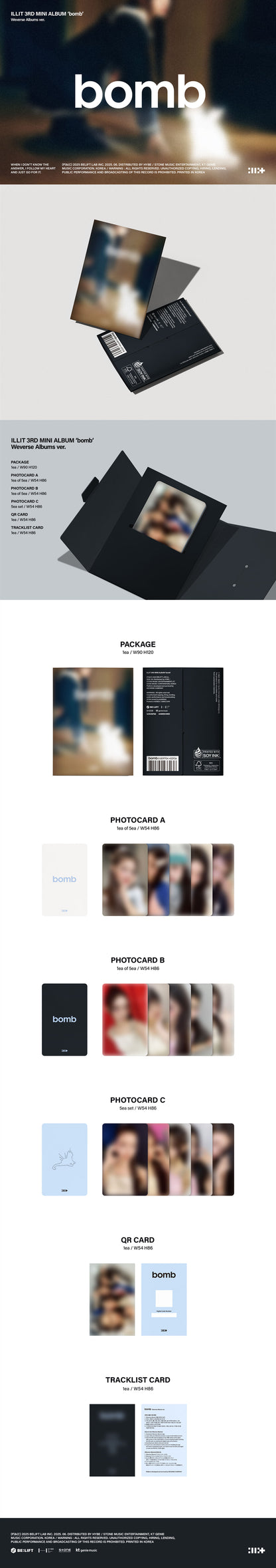 ILLIT - Bomb (Weverse Ver.)