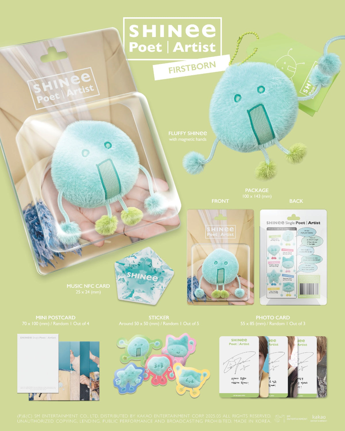 SHINEE - Poet | Artist (Fluffy / NFC Ver)