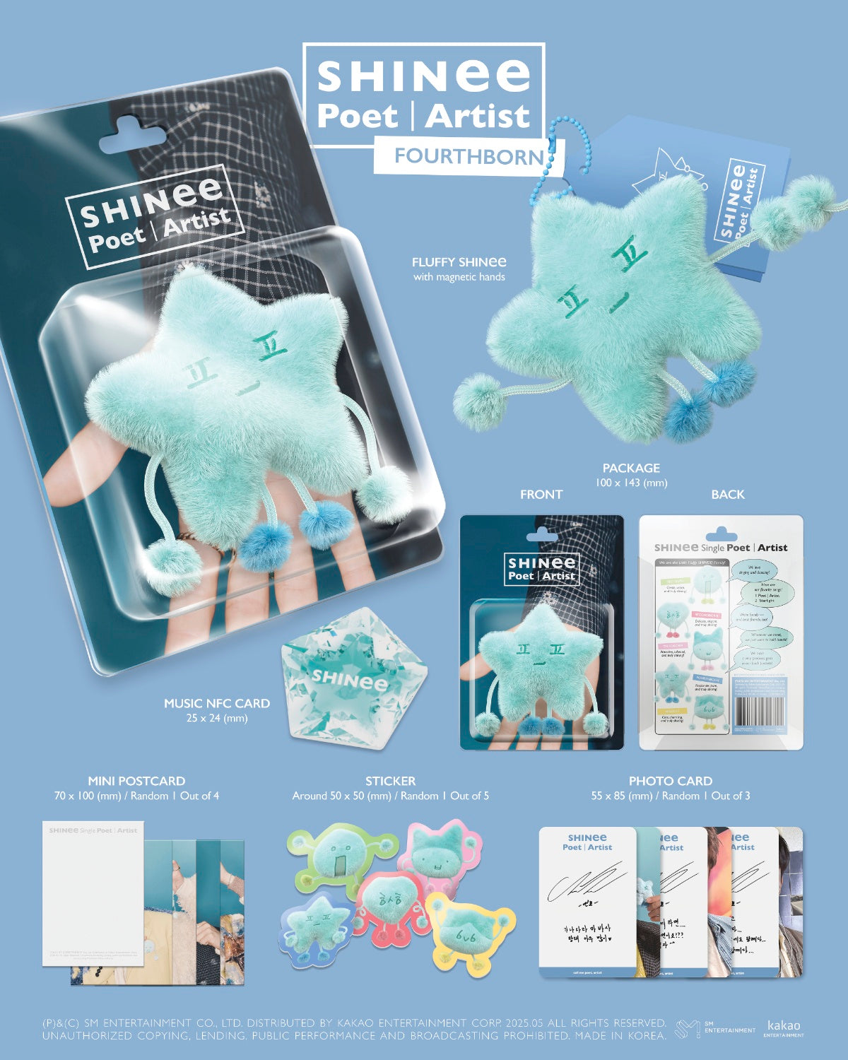 SHINEE - Poet | Artist (Fluffy / NFC Ver)