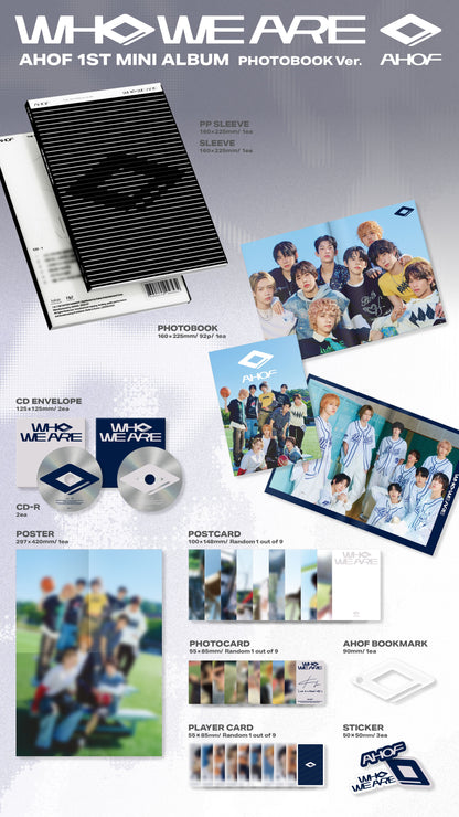 AHOF - WHO WE ARE (Photobook Ver.)