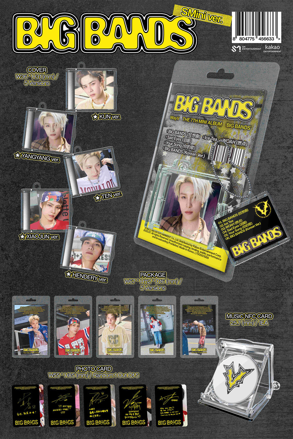 WAYV - BIG BANDS (SMini Ver.)
