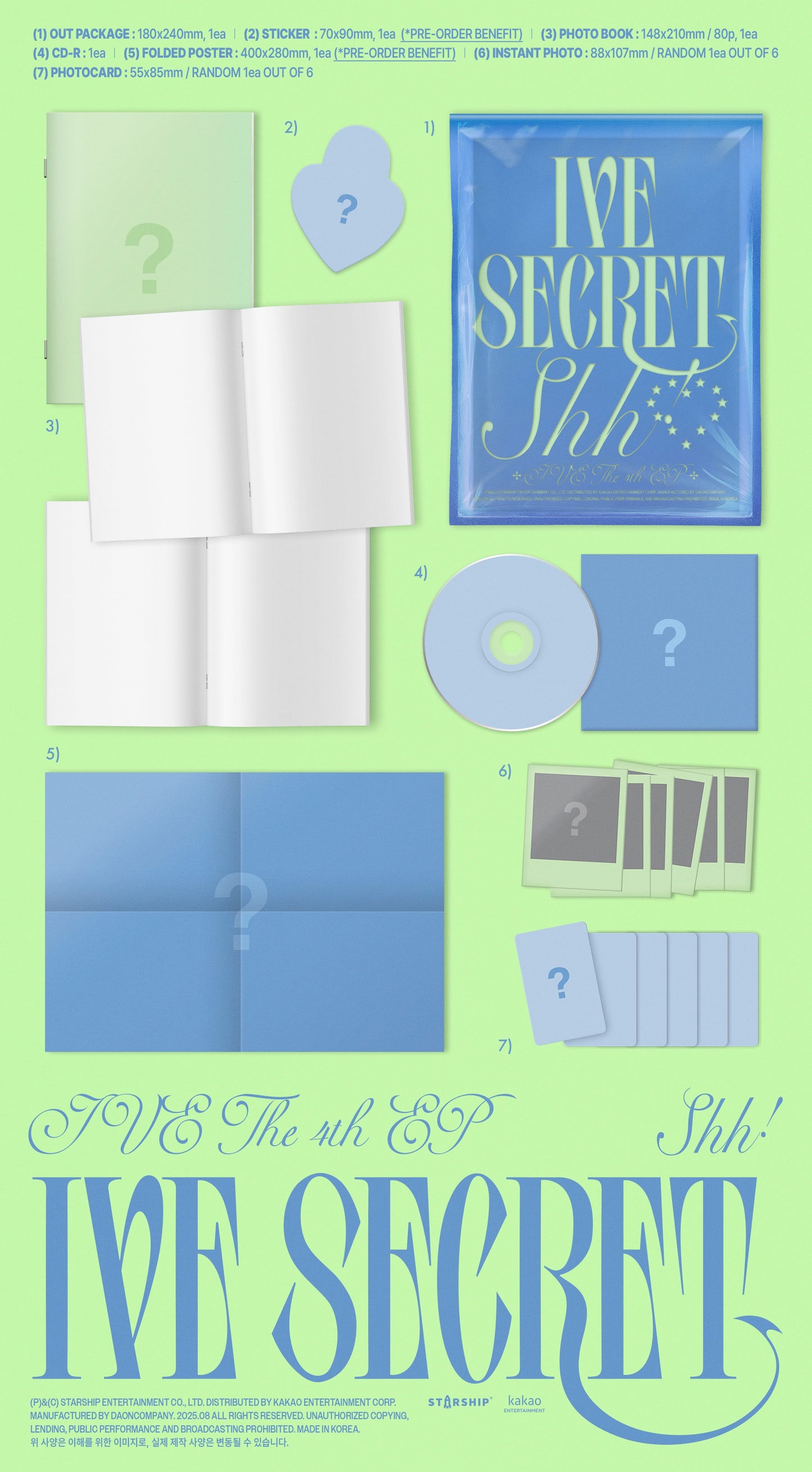 IVE - IVE SECRET (Photobook Ver.)