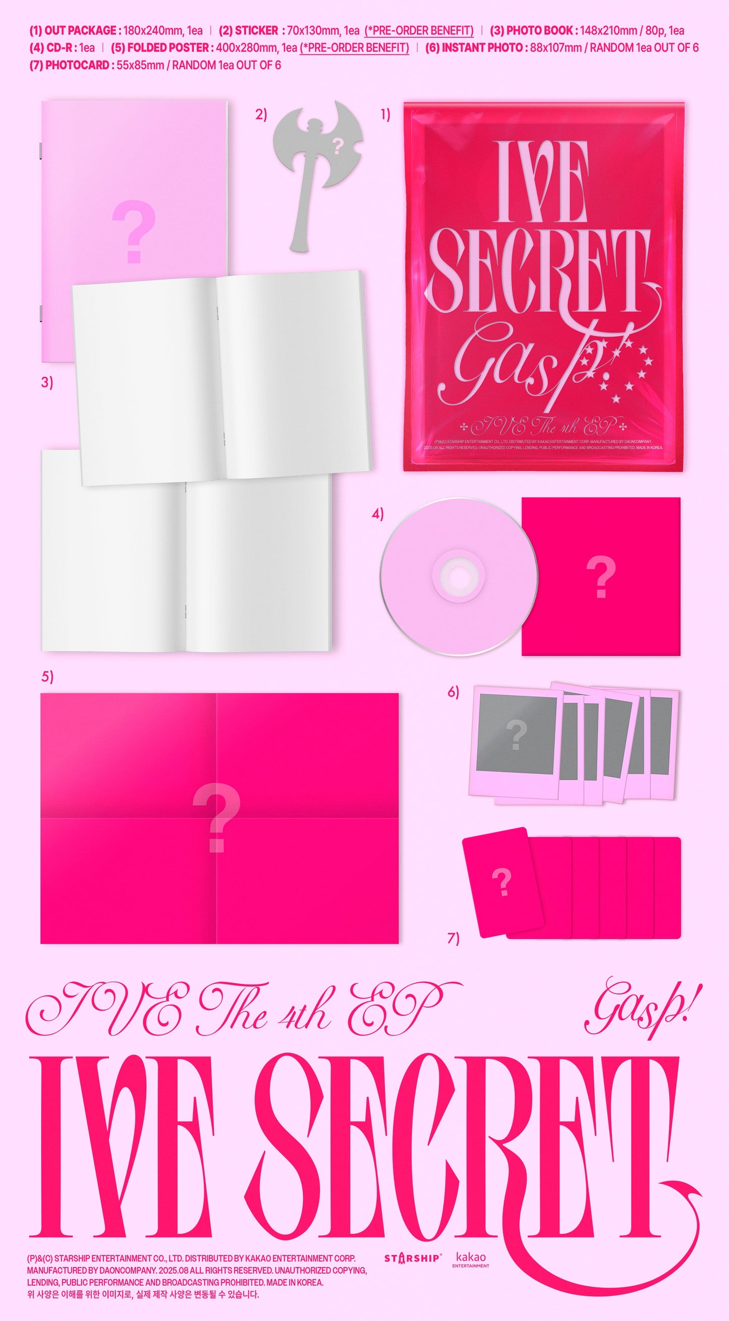 IVE - IVE SECRET (Photobook Ver.)