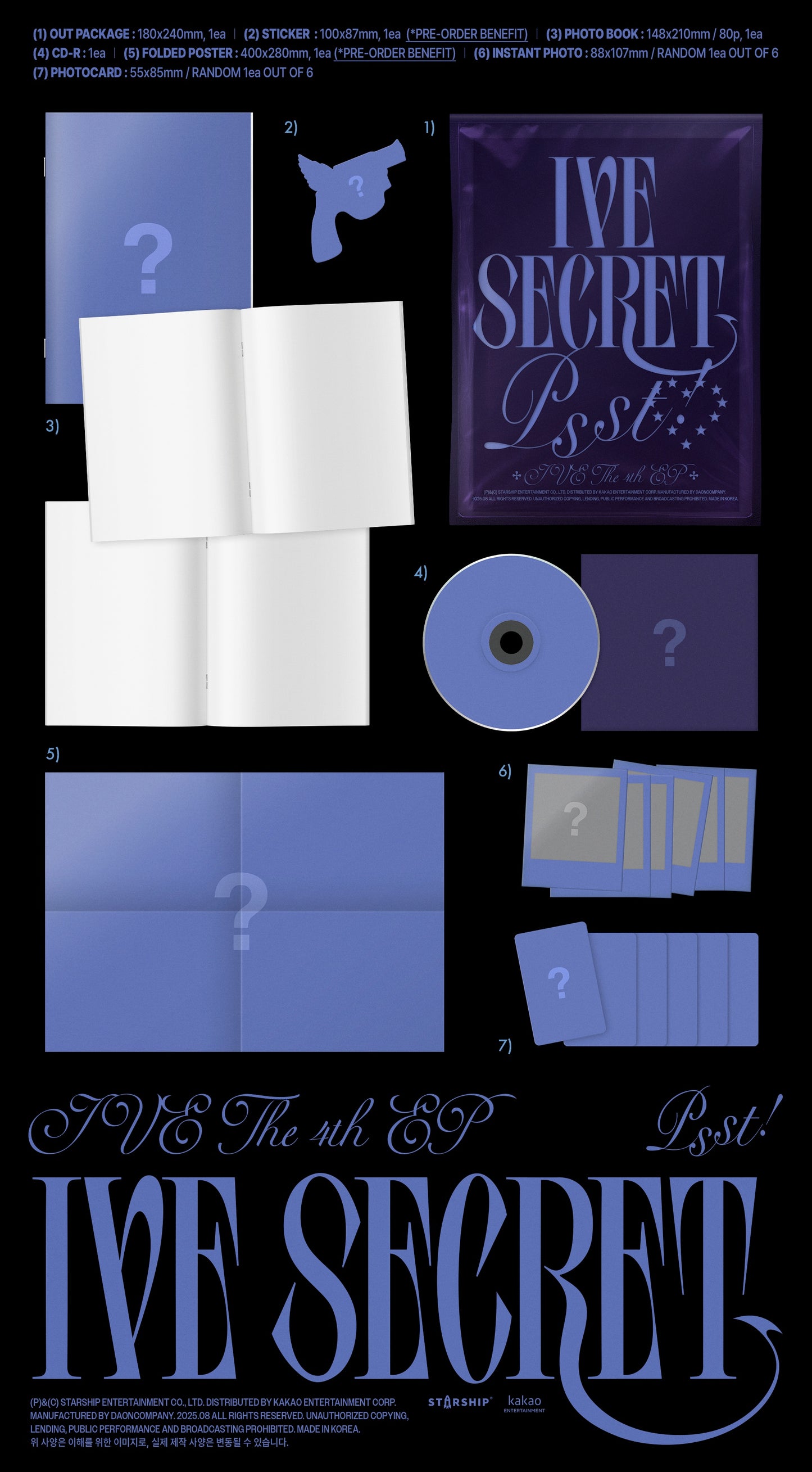 IVE - IVE SECRET (Photobook Ver.)