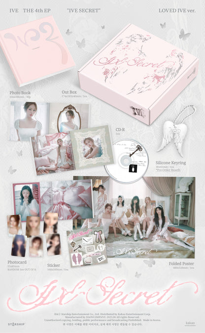 IVE - IVE SECRET (LOVED IVE Ver./Limited Edition)