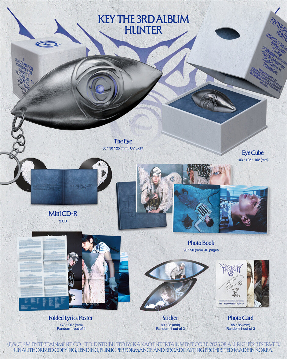 KEY - HUNTER (Package B Ver./The Cube Ver.)