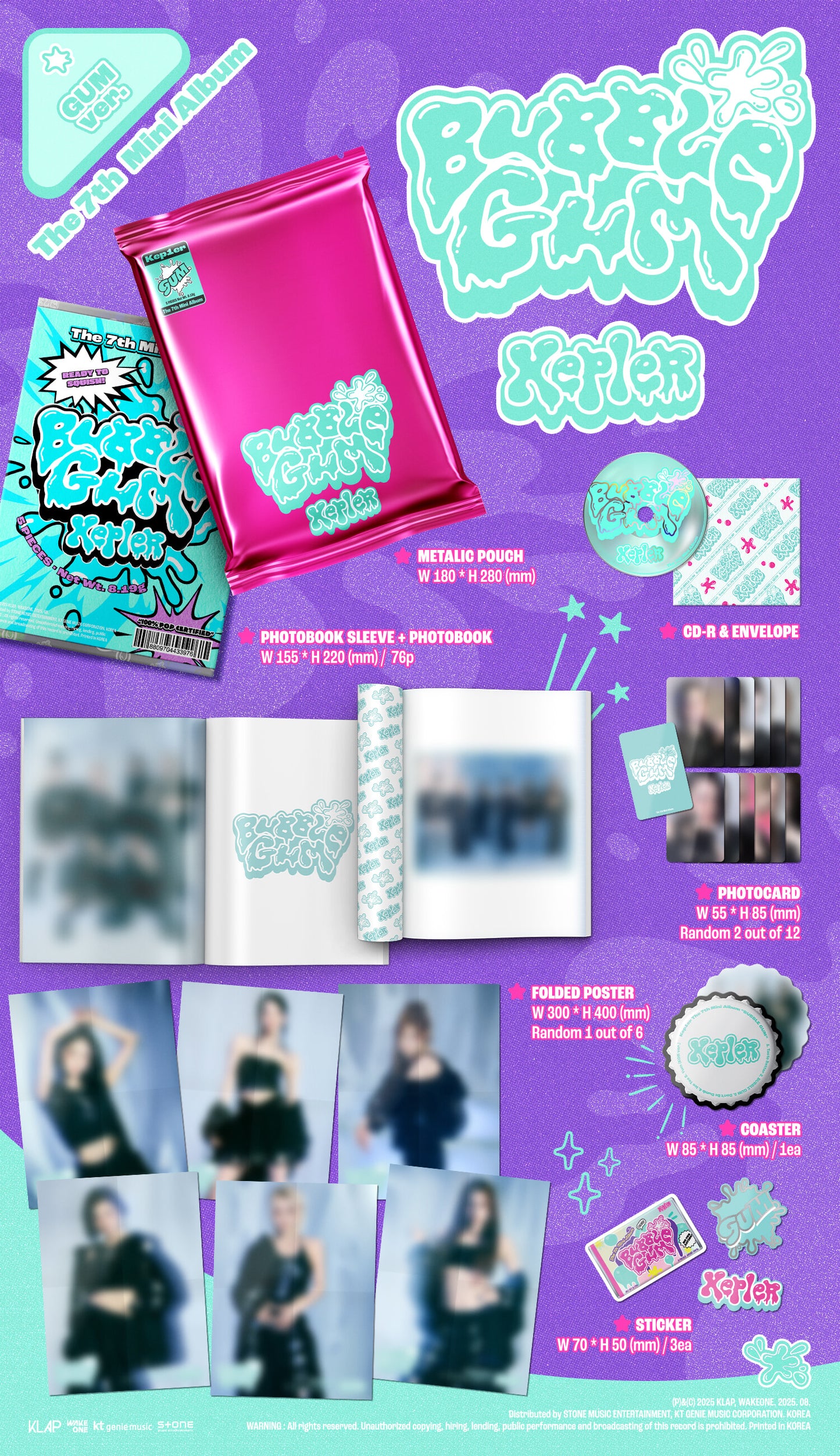 Kep1er - BUBBLE GUM (Photobook Ver)
