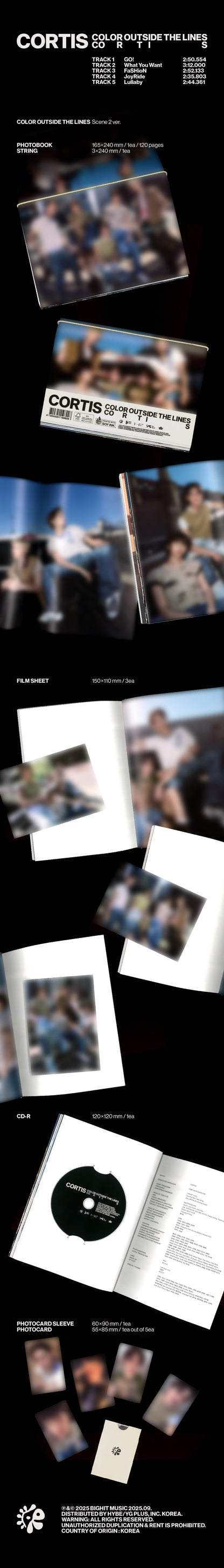 CORTIS - COLOR OUTSIDE THE LINES (Photobook Ver.)