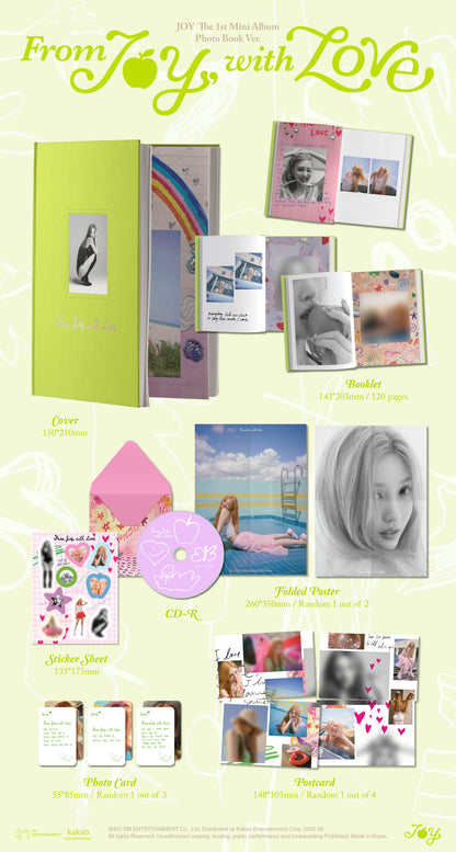 [PRE-ORDER] JOY - From JOY, with Love (Photobook Ver.)