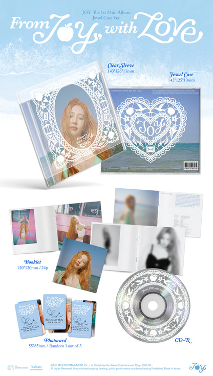 [PRE-ORDER] JOY - From JOY, with Love (Jewel Case Ver.)