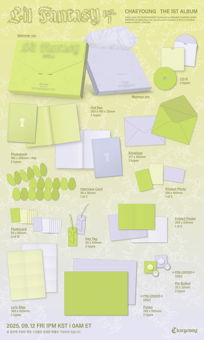 CHAEYOUNG - LIL FANTASY vol.1 (Photobook Ver.)