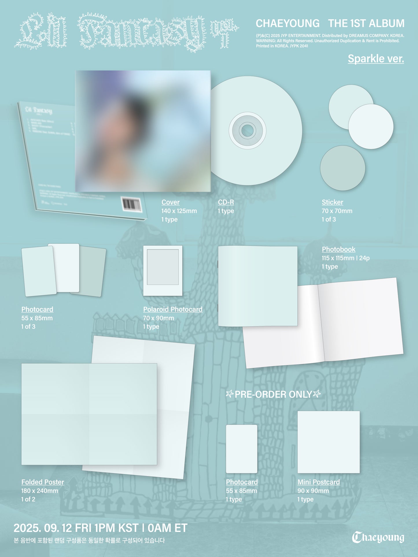 CHAEYOUNG - LIL FANTASY vol.1 (Sparkle ver.)
