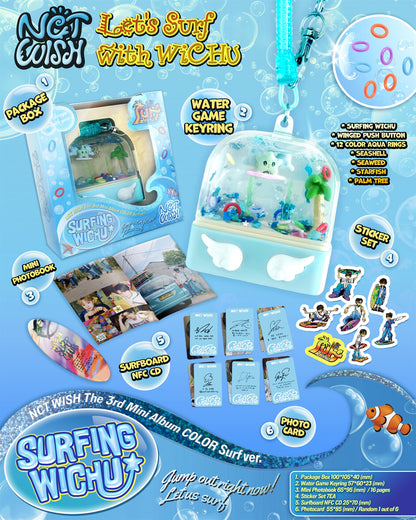 NCT WISH - COLOR (Surf Ver. /SMART ALBUM)