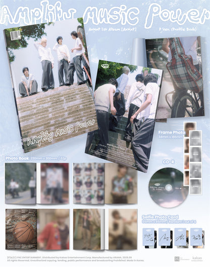 [PRE-ORDER] AxMxP - AxMxP (P Ver. / Profile Book Ver.)