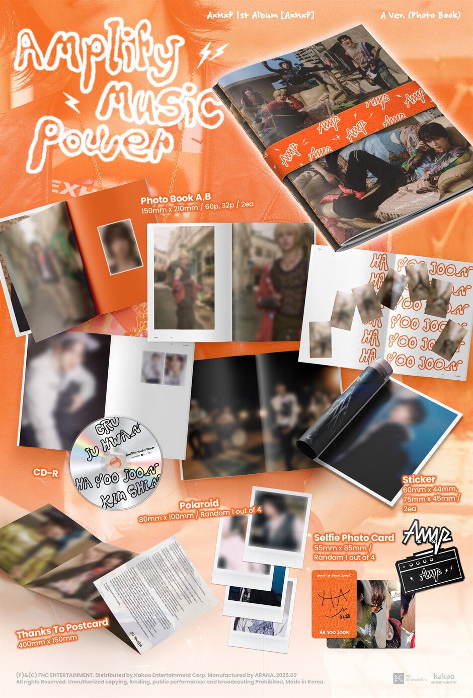 [PRE-ORDER] AxMxP - AxMxP (A Ver. / Photobook Ver.)