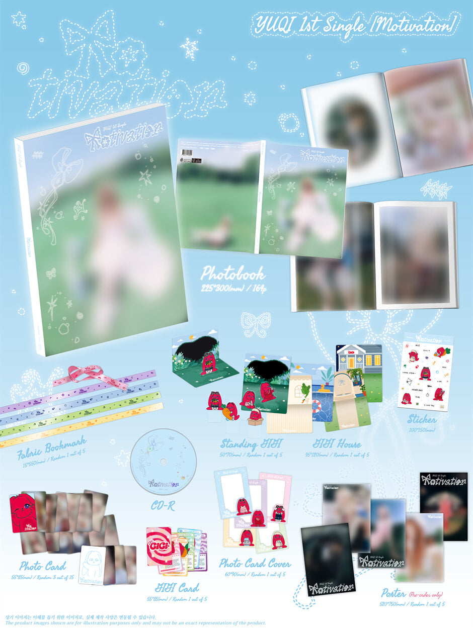 [PRE-ORDER] YUQI - Motivation (Photobook Ver.)