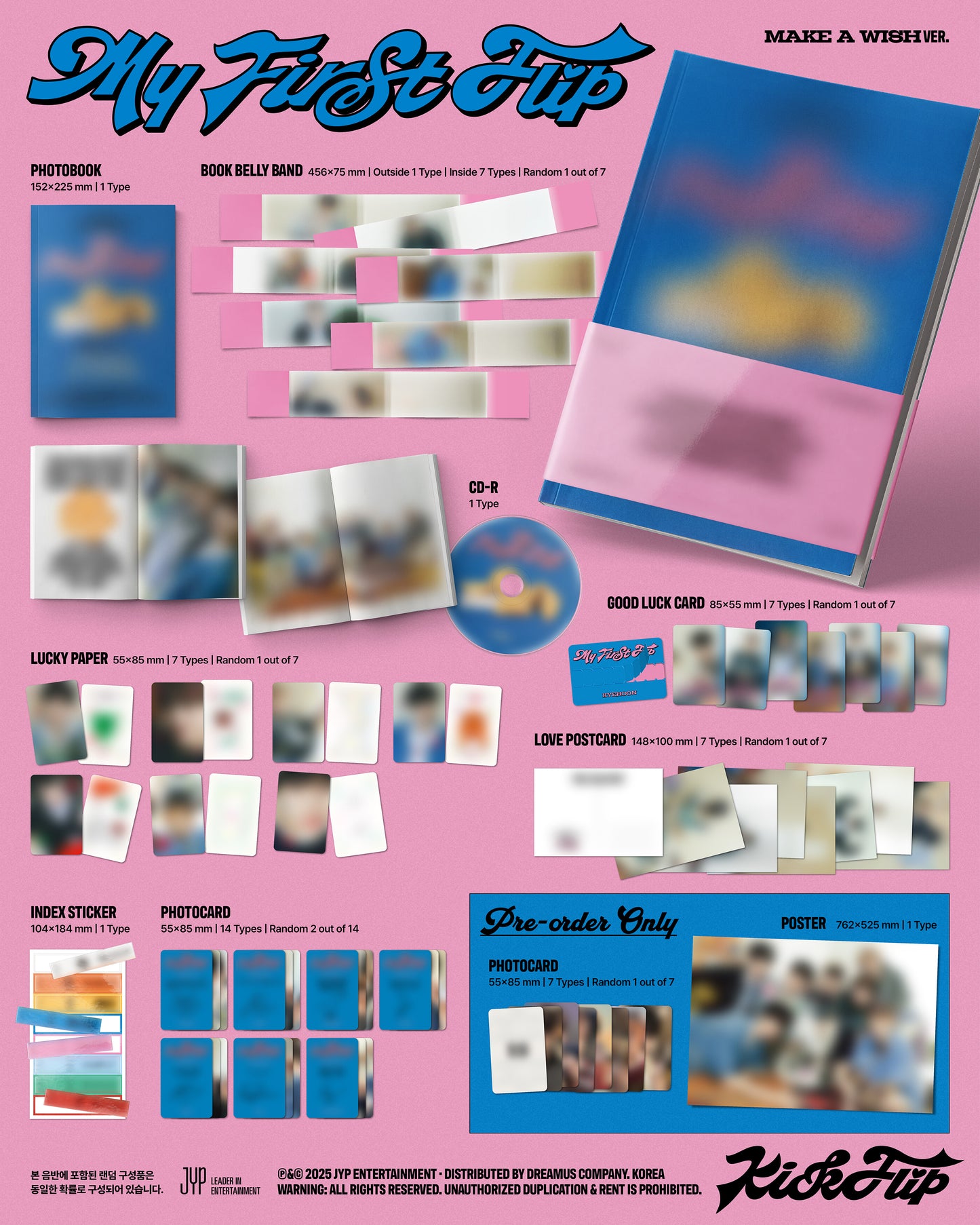 [PRE-ORDER] KickFlip - My First Flip (Photobook Ver.)