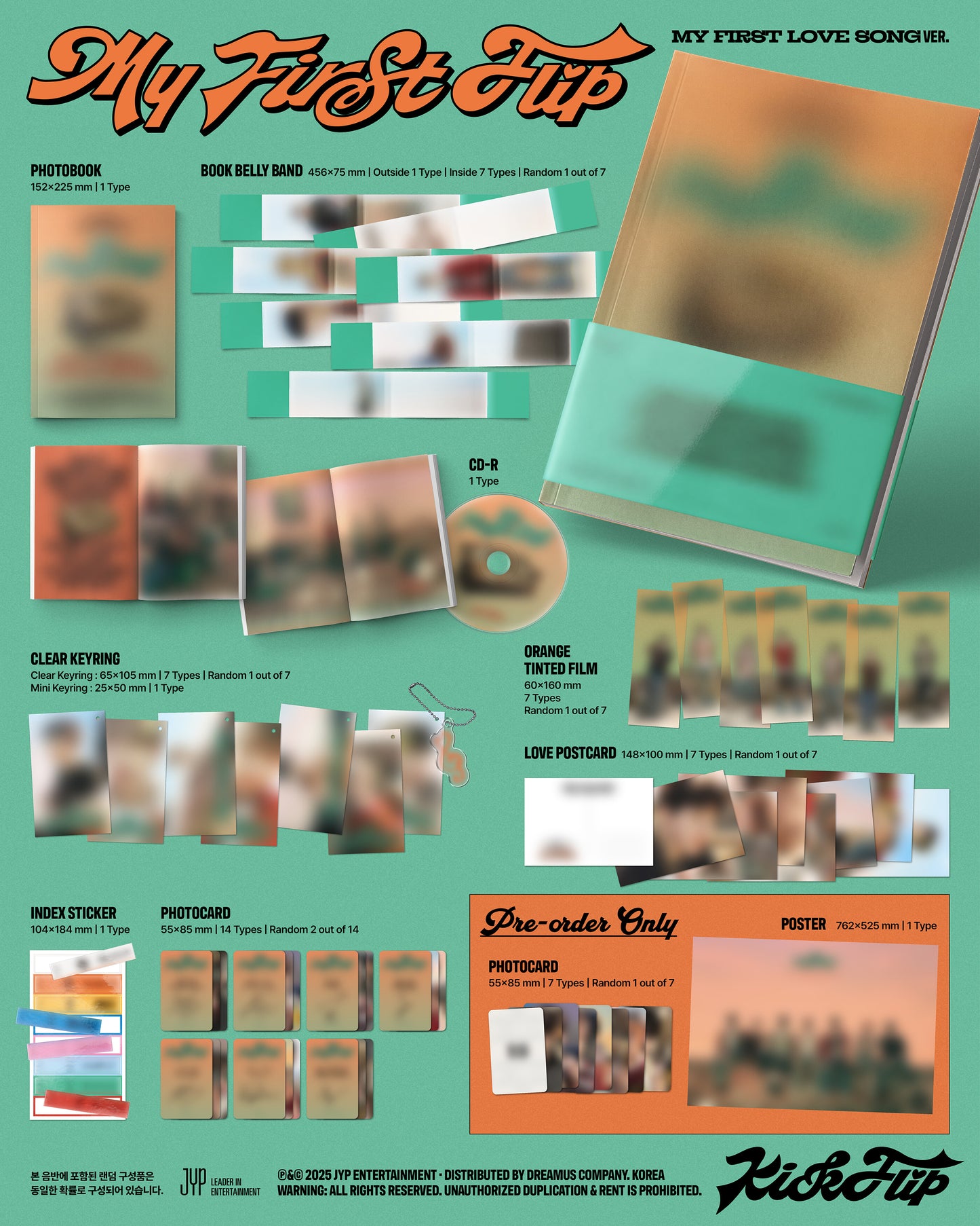[PRE-ORDER] KickFlip - My First Flip (Photobook Ver.)