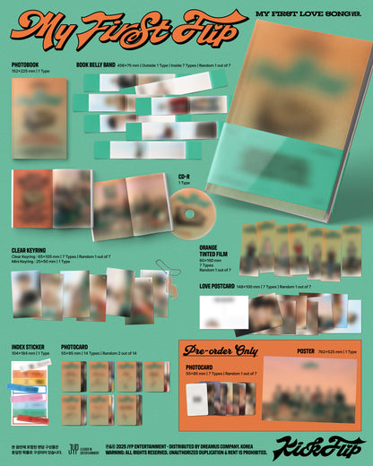[PRE-ORDER] KickFlip - My First Flip (Photobook Ver.)