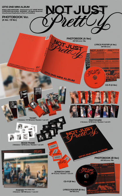[PRE-ORDER] izna - Not Just Pretty (Photobook Ver)