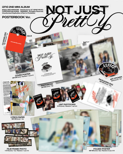 [PRE-ORDER] izna - Not Just Pretty (Poster Book Ver)