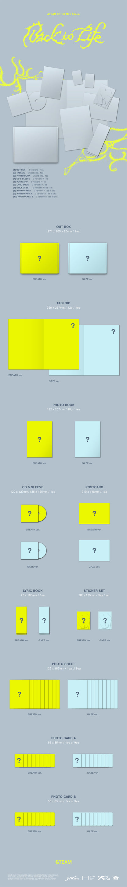 [PRE-ORDER] &TEAM - Back To Life (Photobook Ver.)