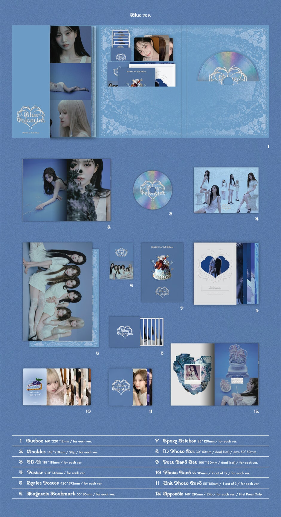NMIXX - Blue Valentine (Photobook Ver.)