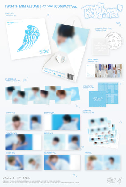 [PRE-ORDER] TWS - play hard (COMPACT Ver.)