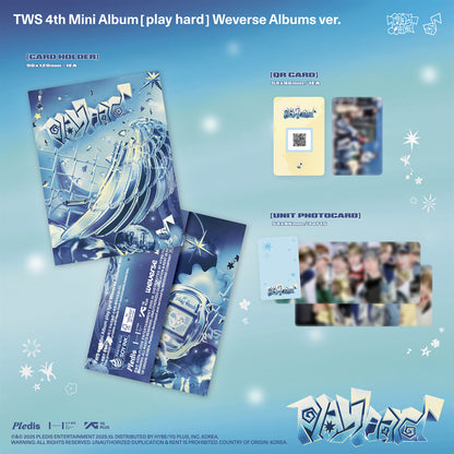 [PRE-ORDER] TWS - play hard (Weverse Albums Ver.)
