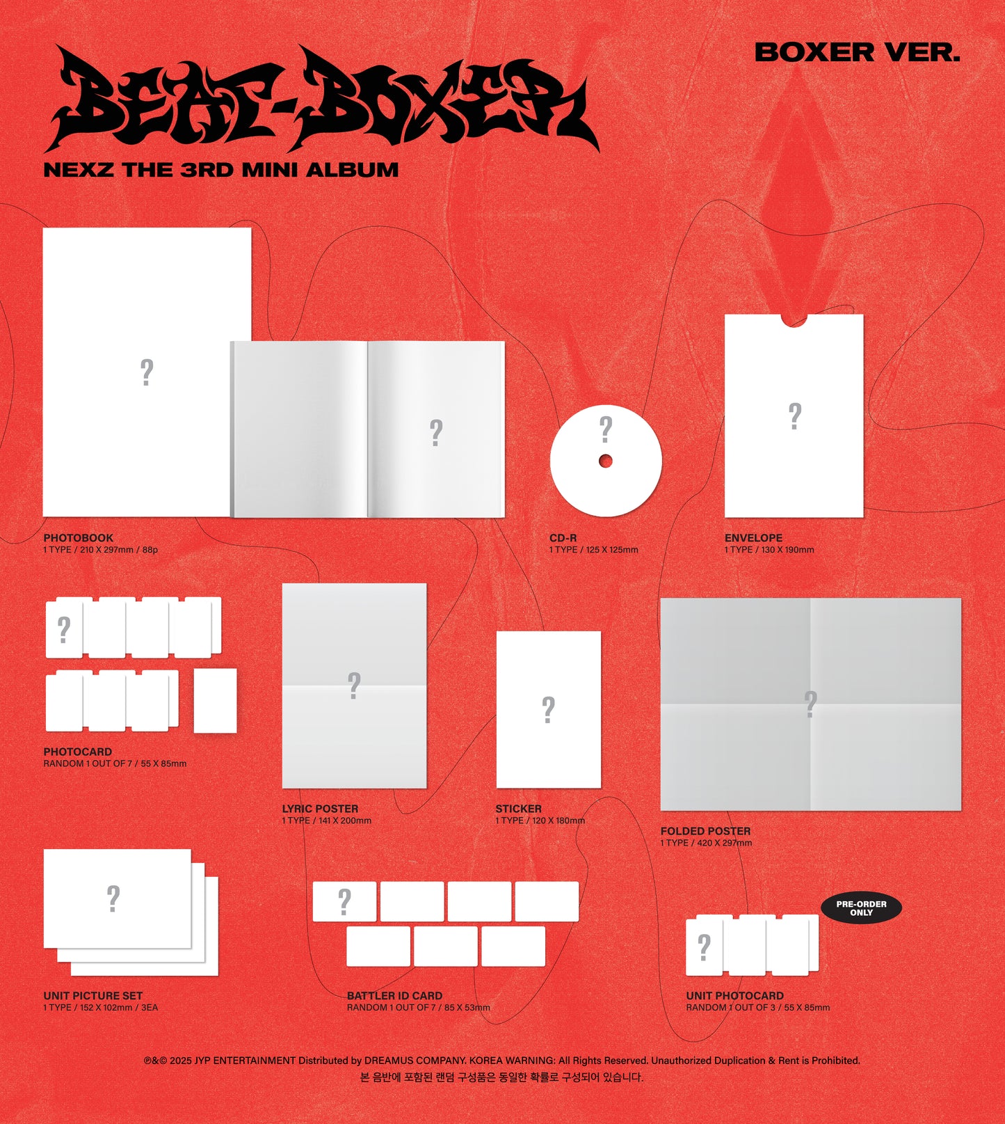 [PRE-ORDER] NEXZ - Beat-Boxer (Photobook Ver.)
